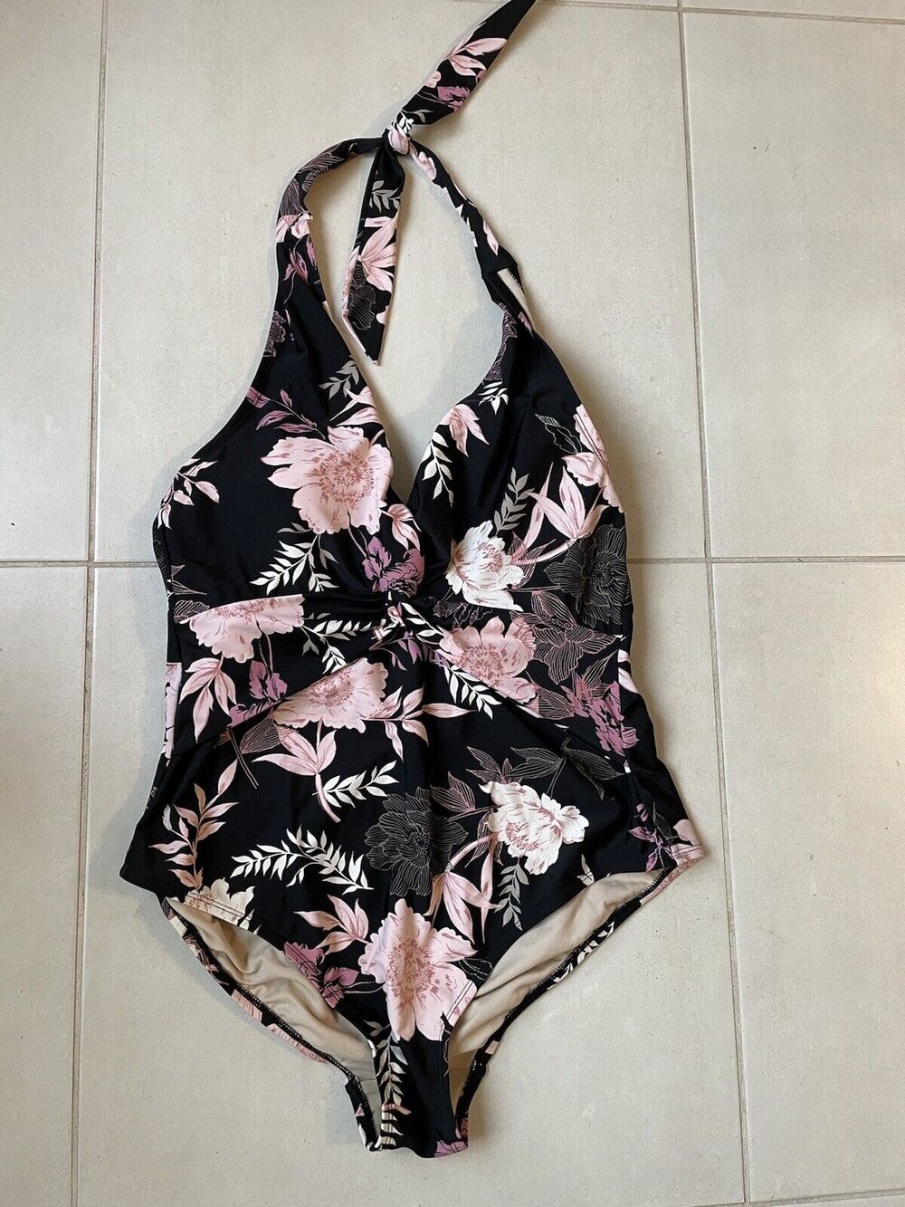 Kona Sol One Piece Multicolor Floral Swimsuit
